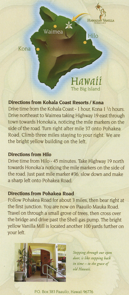 Submarne Adventure Brochure - Kona